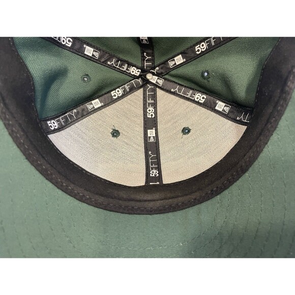 New Era 59Fifty NFL New York Jets Green On Field Fitted Hat Cap Adult Sz 7 5/8 - Picture 5 of 8